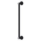  Carolina Crystal Collection 18'' Refrigerator Pull in Matte Black, 20'' W x 3-5/8'' D x 2'' H