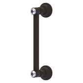  Carolina Crystal Collection 8'' Door Pull in Oil Rubbed Bronze, 10'' W x 3-5/8'' D x 2'' H
