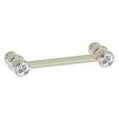  Carolina Crystal Collection 3'' Cabinet Pull in Polished Nickel, 3-13/16'' W x 1-11/16'' D x 3/4'' H