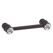  Carolina Crystal Collection 3'' Cabinet Pull in Venetian Bronze, 3-13/16'' W x 1-11/16'' D x 3/4'' H