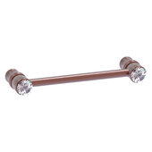  Carolina Crystal Collection 4'' Cabinet Pull in Antique Copper, 4-13/16'' W x 1-11/16'' D x 3/4'' H