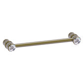  Carolina Crystal Collection 5'' Cabinet Pull in Antique Brass, 5-13/16'' W x 1-11/16'' D x 3/4'' H