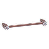  Carolina Crystal Collection 5'' Cabinet Pull in Antique Copper, 5-13/16'' W x 1-11/16'' D x 3/4'' H
