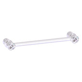  Carolina Crystal Collection 5'' Cabinet Pull in Satin Chrome, 5-13/16'' W x 1-11/16'' D x 3/4'' H