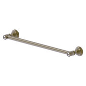  Carolina Crystal Collection 18'' Towel Bar in Antique Brass, 18'' W x 2'' D x 3-1/2'' H
