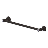  Carolina Crystal Collection 24'' Towel Bar in Oil Rubbed Bronze, 24'' W x 2'' D x 3-1/2'' H