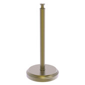  Carolina Crystal Collection Counter Top Paper Towel Stand in Antique Brass, 6-1/2'' Diameter x 14-3/8'' H