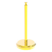  Carolina Crystal Collection Counter Top Paper Towel Stand in Polished Brass, 6-1/2'' Diameter x 14-3/8'' H