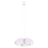  Carolina Crystal Collection Counter Top Paper Towel Stand in Satin Chrome, 6-1/2'' Diameter x 14-3/8'' H