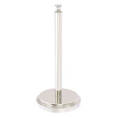  Carolina Crystal Collection Counter Top Paper Towel Stand in Satin Nickel, 6-1/2'' Diameter x 14-3/8'' H