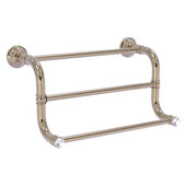  Carolina Crystal Collection 3-Bar Hand Towel Rack in Antique Pewter, 14'' W x 7-3/4'' D x 7-3/8'' H