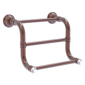  Carolina Crystal Collection 3-Bar Hand Towel Rack in Antique Copper, 10'' W x 7-3/4'' D x 7-3/8'' H