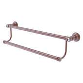  Carolina Crystal Collection 18'' Double Towel Bar in Antique Copper, 20'' W x 5-3/16'' D x 5-1/2'' H