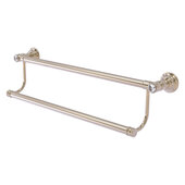  Carolina Crystal Collection 18'' Double Towel Bar in Antique Pewter, 20'' W x 5-3/16'' D x 5-1/2'' H