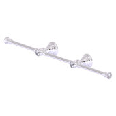  Carolina Crystal Collection 3-Arm Guest Towel Holder in Polished Chrome, 22'' W x 3-5/16'' D x 2'' H