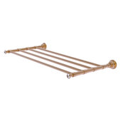  Carolina Crystal Collection 24'' Towel Shelf in Brushed Bronze, 26'' W x 12-11/16'' D x 2'' H