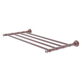  Carolina Crystal Collection 24'' Towel Shelf in Antique Copper, 26'' W x 12-11/16'' D x 2'' H
