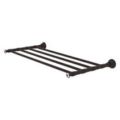  Carolina Crystal Collection 24'' Towel Shelf in Oil Rubbed Bronze, 26'' W x 12-11/16'' D x 2'' H