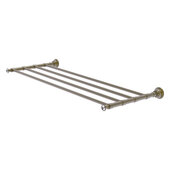  Carolina Crystal Collection 30'' Towel Shelf in Antique Brass, 32'' W x 12-11/16'' D x 2'' H