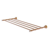  Carolina Crystal Collection 30'' Towel Shelf in Brushed Bronze, 32'' W x 12-11/16'' D x 2'' H
