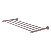  Carolina Crystal Collection 30'' Towel Shelf in Antique Copper, 32'' W x 12-11/16'' D x 2'' H