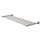  Carolina Crystal Collection 36'' Towel Shelf in Antique Brass, 38'' W x 12-11/16'' D x 2'' H