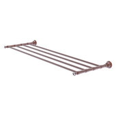  Carolina Crystal Collection 36'' Towel Shelf in Antique Copper, 38'' W x 12-11/16'' D x 2'' H