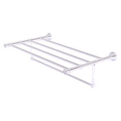  Carolina Crystal Collection 30'' Towel Shelf with Integrated Towel Bar in Polished Chrome, 32'' W x 13-11/16'' D x 6-1/2'' H