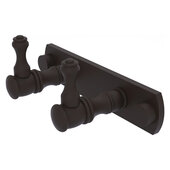  Carolina Collection 2-Position Multi Hook in Oil Rubbed Bronze, 5-1/2'' W x 2-3/8'' D x 2-1/8'' H