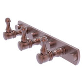  Carolina Collection 3-Position Tie and Belt Rack in Antique Copper, 8'' W x 2-3/8'' D x 2-1/8'' H