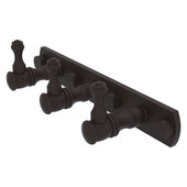  Carolina Collection 3-Position Tie and Belt Rack in Oil Rubbed Bronze, 8'' W x 2-3/8'' D x 2-1/8'' H