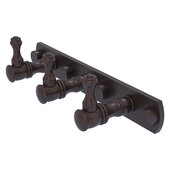  Carolina Collection 3-Position Tie and Belt Rack in Venetian Bronze, 8'' W x 2-3/8'' D x 2-1/8'' H