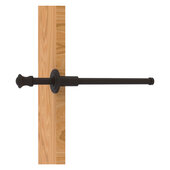  Carolina Collection Retractable Pullout Garment Rod in Oil Rubbed Bronze, 1-13/16'' Diameter x 9-13/16'' D x 1-13/16'' H