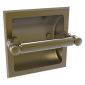  Carolina Collection Recessed Toilet Paper Holder in Antique Brass, 6-1/8'' W x 4'' D x 6-1/8'' H
