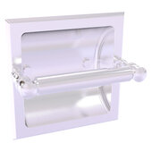  Carolina Collection Recessed Toilet Paper Holder in Satin Chrome, 6-1/8'' W x 4'' D x 6-1/8'' H