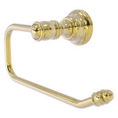  Carolina Collection Euro Style Toilet Tissue Holder in Unlacquered Brass, 8'' W x 3-5/16'' D x 4-3/16'' H