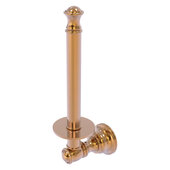  Carolina Collection Upright Toilet Paper Holder in Brushed Bronze, 2-3/8'' W x 3-11/16'' D x 9-1/2'' H