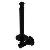  Carolina Collection Upright Toilet Paper Holder in Matte Black, 2-3/8'' W x 3-11/16'' D x 9-1/2'' H