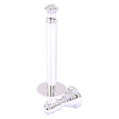  Carolina Collection Upright Toilet Paper Holder in Polished Chrome, 2-3/8'' W x 3-11/16'' D x 9-1/2'' H