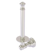  Carolina Collection Upright Toilet Paper Holder in Satin Nickel, 2-3/8'' W x 3-11/16'' D x 9-1/2'' H