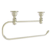  Carolina Collection Under Cabinet Paper Towel Holder in Polished Nickel, 14-3/16'' W x 2'' D x 6-11/16'' H