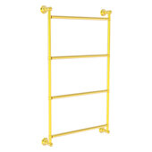  Carolina Collection 4-Tier 18'' Ladder Towel Bar in Polished Brass, 18'' W x 3-5/16'' D x 35'' H