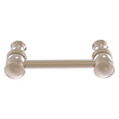  Carolina Collection 3'' Cabinet Pull in Antique Pewter, 3-13/16'' W x 1-11/16'' D x 3/4'' H