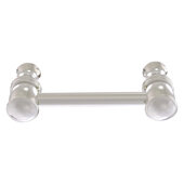 Carolina Collection 3'' Cabinet Pull in Satin Nickel, 3-13/16'' W x 1-11/16'' D x 3/4'' H