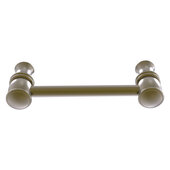  Carolina Collection 4'' Cabinet Pull in Antique Brass, 4-13/16'' W x 1-11/16'' D x 3/4'' H