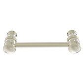  Carolina Collection 4'' Cabinet Pull in Polished Nickel, 4-13/16'' W x 1-11/16'' D x 3/4'' H