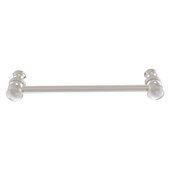  Carolina Collection 6'' Cabinet Pull in Satin Nickel, 6-13/16'' W x 1-11/16'' D x 3/4'' H