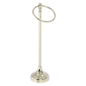  Carolina Collection Guest Towel Ring Stand in Polished Nickel, 5-1/2'' W x 7-1/2'' D x 21'' H