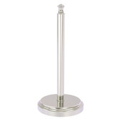  Carolina Collection Counter Top Paper Towel Stand in Satin Nickel, 6-1/2'' Diameter x 14-3/8'' H