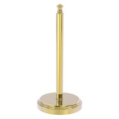  Carolina Collection Counter Top Paper Towel Stand in Unlacquered Brass, 6-1/2'' Diameter x 14-3/8'' H